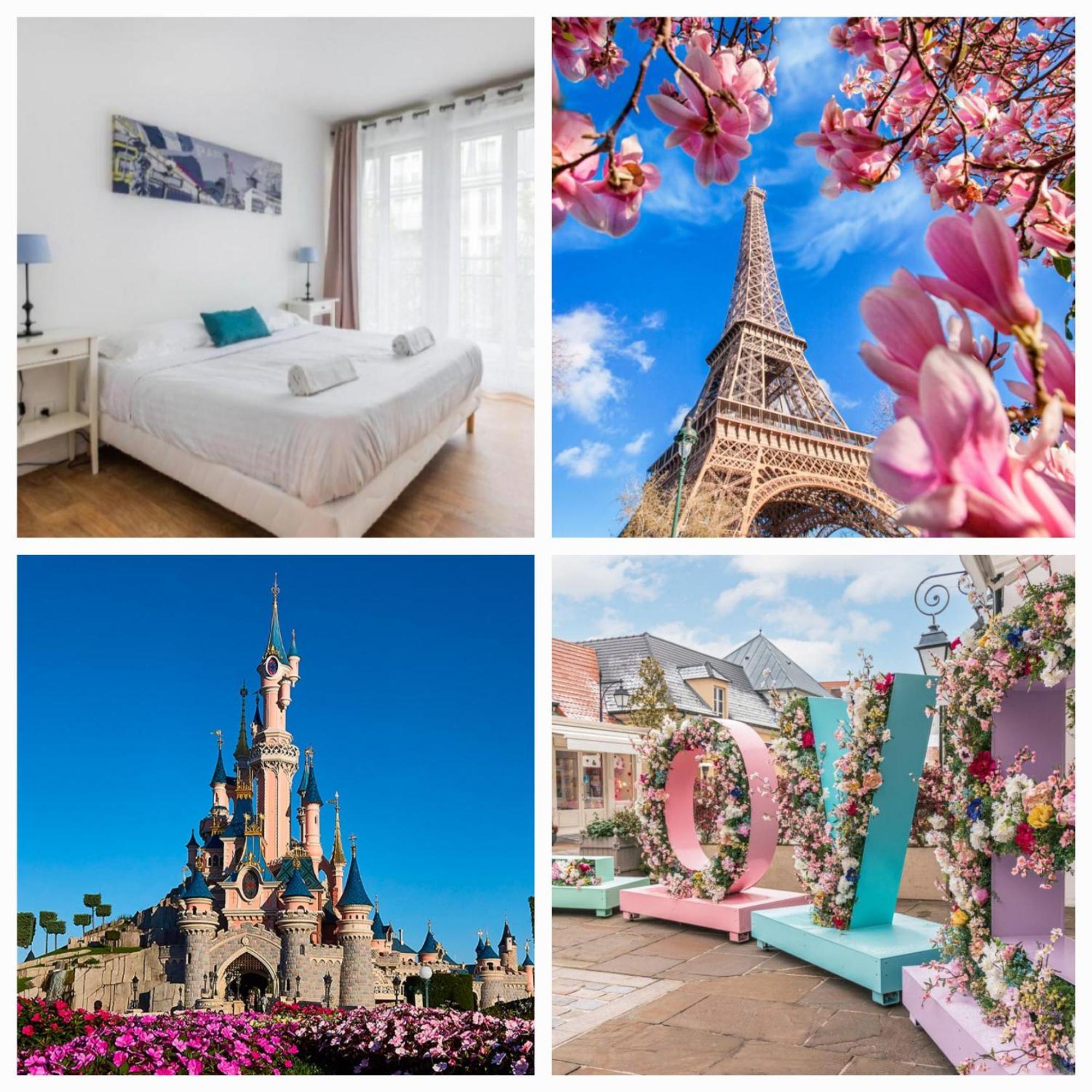 Disney, Very Spacious Comfortable 3 Bedrooms Family Apartment, 8 Pers, Wifi, Netflix Chessy  Luaran gambar
